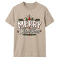 Merry Christmas Typography Graphic Unisex T-Shirt
