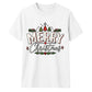 Merry Christmas Typography Graphic Unisex T-Shirt