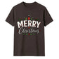 Merry Christmas Typography Graphic Unisex T-Shirt