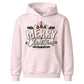 Merry Christmas Vintage Trees Holly Christmas Kids Hoodie