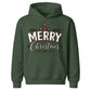 Merry Christmas Vintage Trees Holly Christmas Kids Hoodie