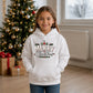 Merry Christmas Vintage Trees Holly Christmas Kids Hoodie