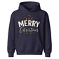 Merry Christmas Vintage Trees Holly Christmas Kids Hoodie