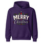 Merry Christmas Vintage Trees Holly Christmas Kids Hoodie