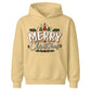 Merry Christmas Vintage Trees Holly Christmas Kids Hoodie