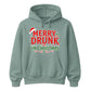 Merry Drunk I'm Graphic Christmas Unisex Hoodie