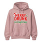 Merry Drunk I'm Graphic Christmas Unisex Hoodie