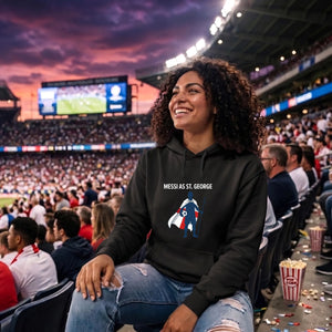Messi As St George England FiFa Printed Unisex Hoodie - Fifa Word Cup 2026