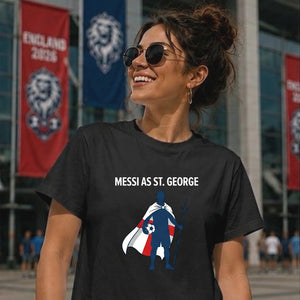 Messi As St George FiFA Printed Unisex Tshirt
