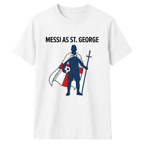 Messi As St George FiFA Printed Unisex Tshirt