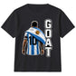 Messi GOAT Argentina No 10 Football Kids T-Shirt