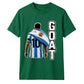 Messi GOAT Argentina No 10 Football Unisex T-Shirt