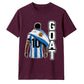 Messi GOAT Argentina No 10 Football Unisex T-Shirt
