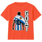 Messi GOAT Argentina No 10 Football Kids T-Shirt