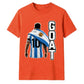 Messi GOAT Argentina No 10 Football Unisex T-Shirt