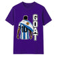 Messi GOAT Argentina No 10 Football Unisex T-Shirt