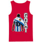 Messi GOAT Argentina No 10 Football Men Tank Top