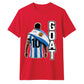Messi GOAT Argentina No 10 Football Unisex T-Shirt