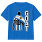 Messi GOAT Argentina No 10 Football Kids T-Shirt