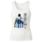 Messi GOAT Argentina No 10 Football Ladies Tank Top