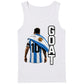 Messi GOAT Argentina No 10 Football Men Tank Top