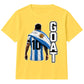 Messi GOAT Argentina No 10 Football Kids T-Shirt