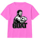 Messi GOAT Graphic Argentina Football Kids T-Shirt