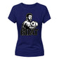Messi GOAT Graphic Argentina Football Ladies T-Shirt