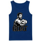 Messi GOAT Graphic Argentina Football Men Tank Top