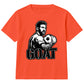 Messi GOAT Graphic Argentina Football Kids T-Shirt