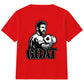 Messi GOAT Graphic Argentina Football Kids T-Shirt