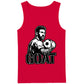 Messi GOAT Graphic Argentina Football Men Tank Top