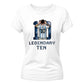 Messi Legendary Ten Argentina Football Ladies T-Shirt