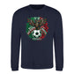 Mexico 2026 Aztec Eagle Football Unisex Sweatshirt