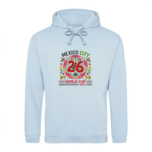 Mexico 2026 Football Cup Fan Printed Unisex Hoodie