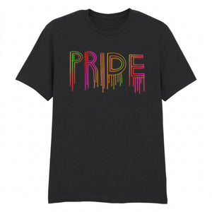 Minimal Drip Lettering Style Pride Month Unisex T Shirt