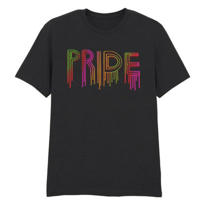 Minimal Drip Lettering Style Pride Month Unisex T Shirt