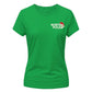 Minimal North Pole Christmas Ladies T-Shirt