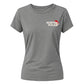 Minimal North Pole Christmas Ladies T-Shirt