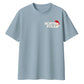 Minimal North Pole Santa Chest Christmas Oversized T-Shirt