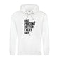 Minimal One Percent Better Every Day Graphic Unisex Hoodie