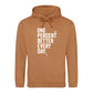 Minimal One Percent Better Every Day Graphic Unisex Hoodie
