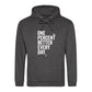Minimal One Percent Better Every Day Graphic Unisex Hoodie