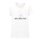 Minimalist Best Mom Ever Mothers Day Printed Ladies Fit T-Shirt