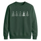 Minimalist Christmas Trees Graphic Unisex Sweatshirt