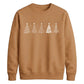 Minimalist Christmas Trees Graphic Unisex Sweatshirt