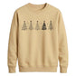 Minimalist Christmas Trees Graphic Unisex Sweatshirt