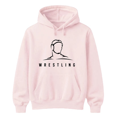 Minimalist Graphic Wrestling Unisex Hoodie