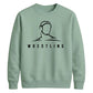 Minimalist Graphic Wrestling Unisex Sweatshirt