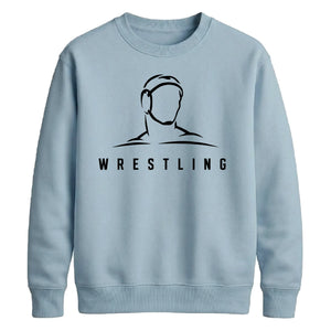 Minimalist Graphic Wrestling Unisex Sweatshirt